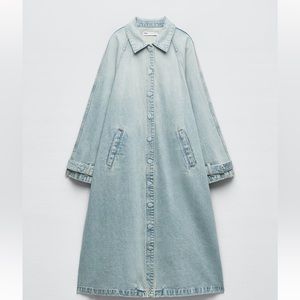 Zara denim jacket (trench) XL/XXL